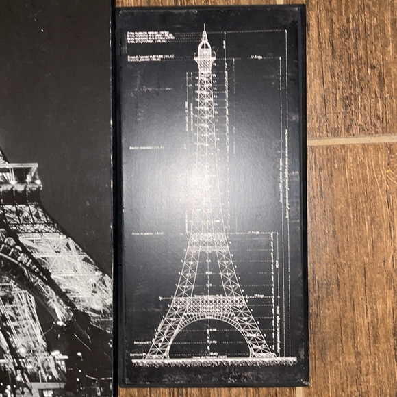 Paris Is Alway Good Idea Canvas Frame Eiffel Tower Architectural Structure lot 3 - Picture 3 of 4